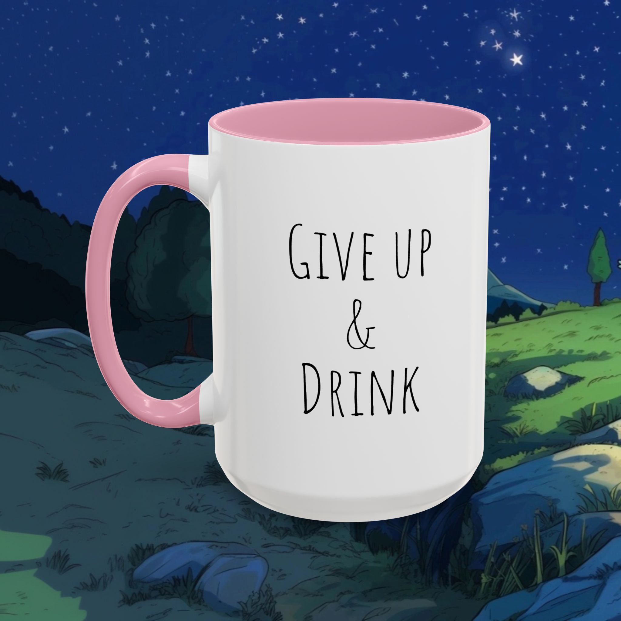 Gulliver Gopher - Give Up & Drink Mug