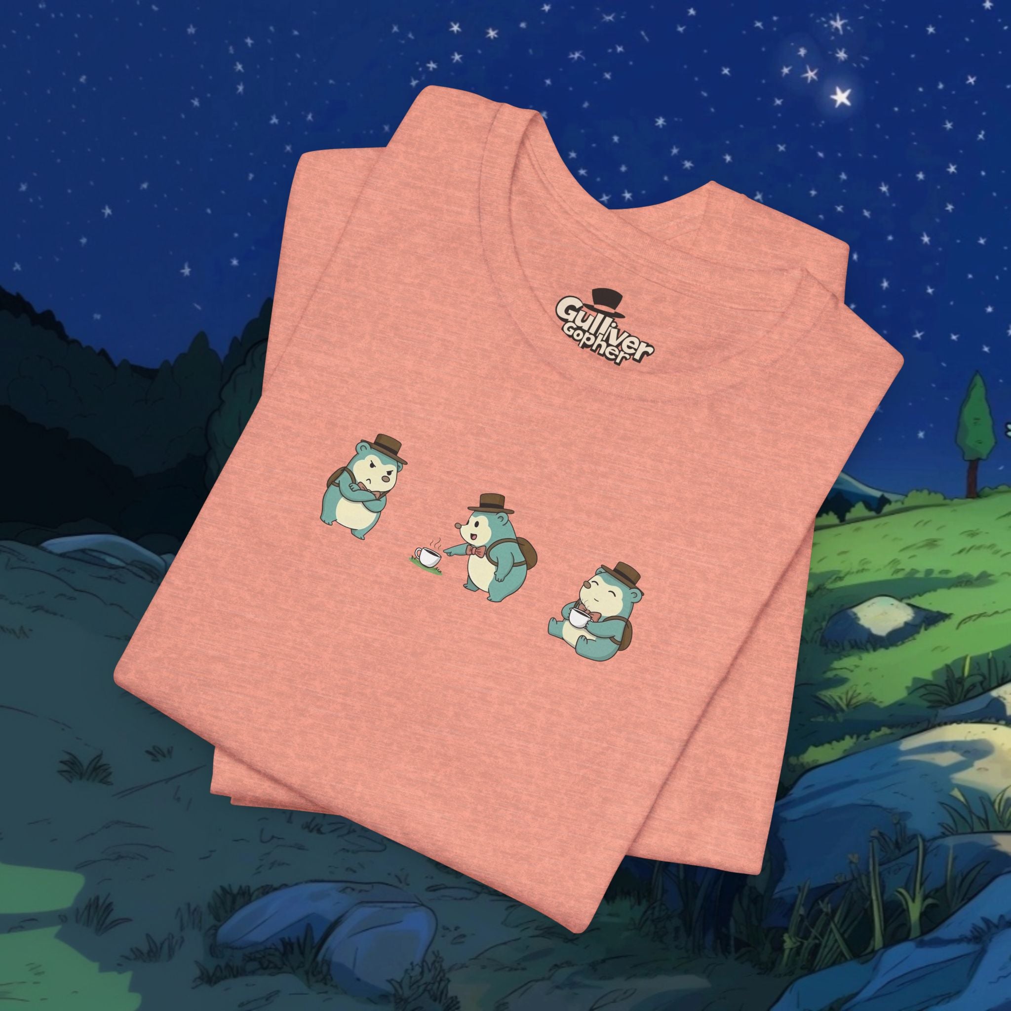 Coffee Lover - Gulliver Gopher T-Shirt