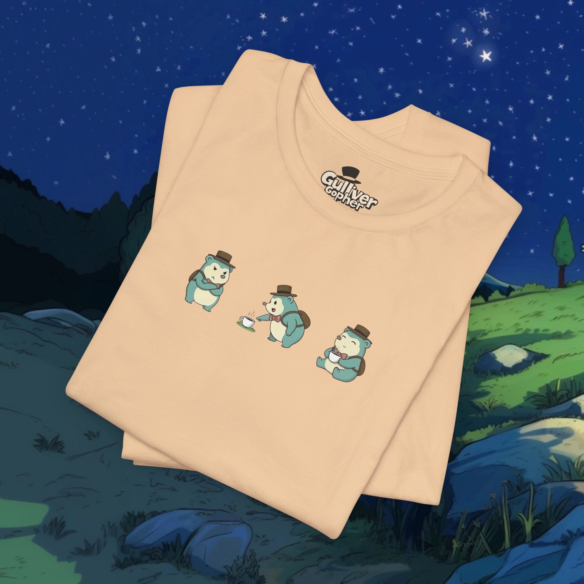 Coffee Lover - Gulliver Gopher T-Shirt