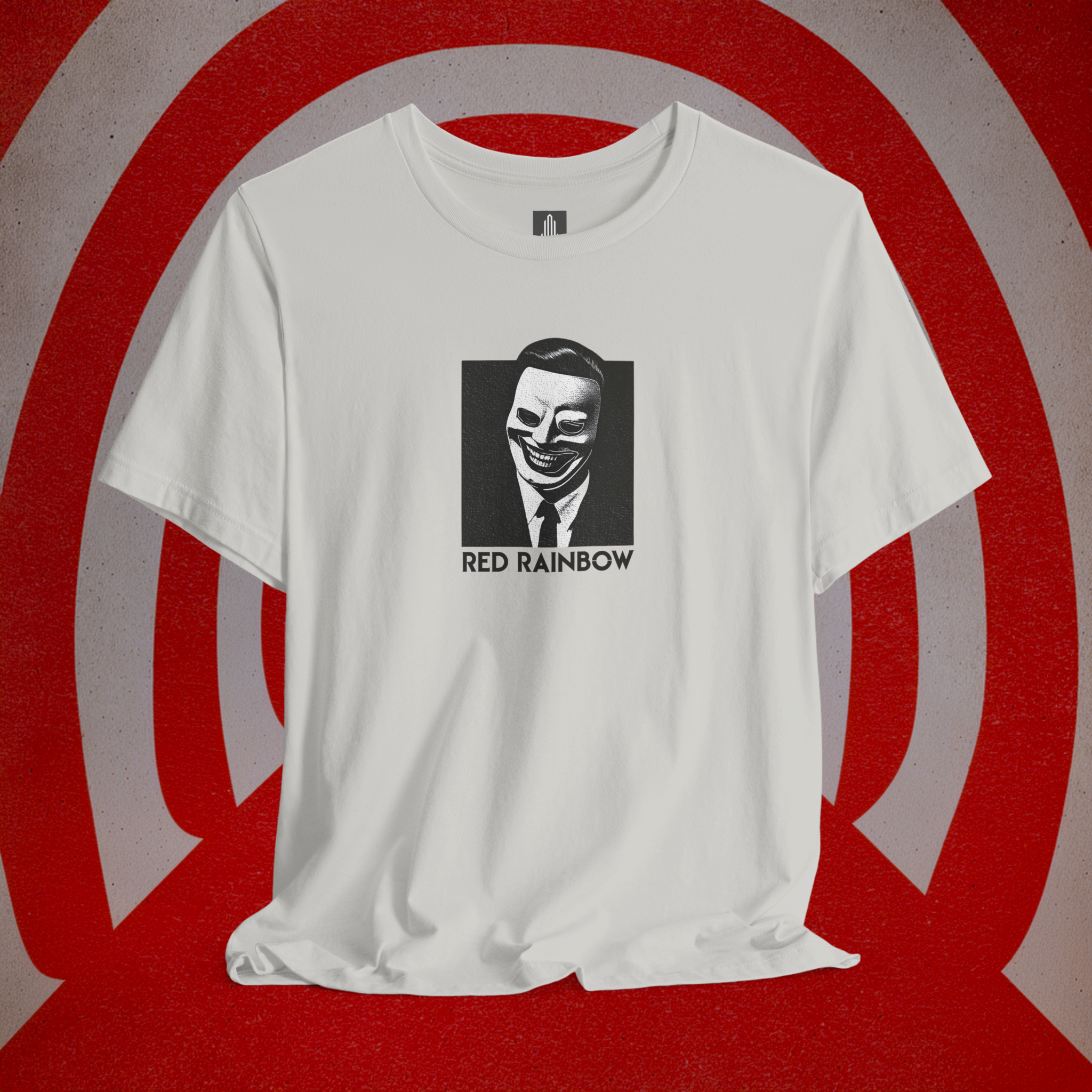 Grey Red Rainbow T-Shirt