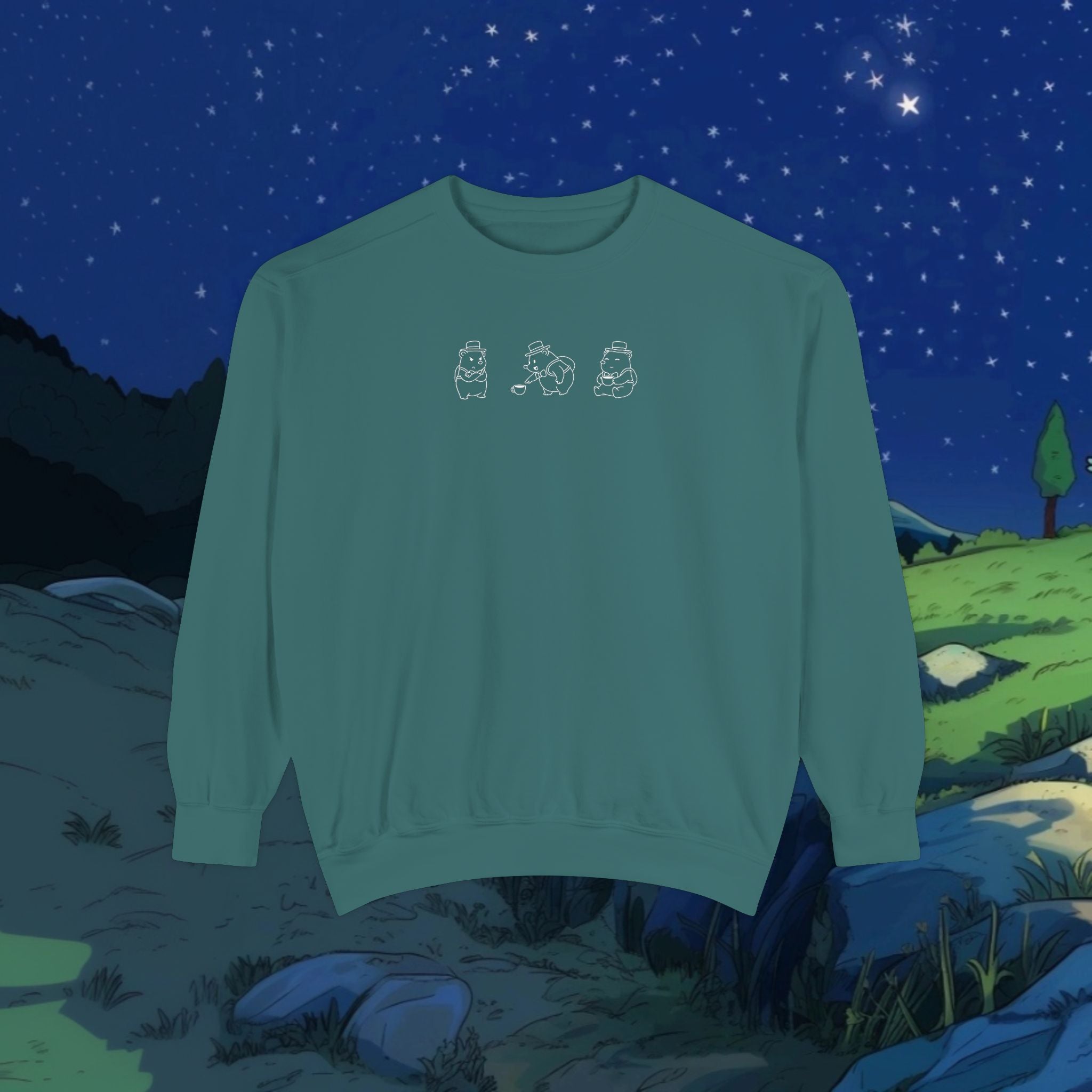 Premium Coffee Lover Sweatshirt (Gulliver Gopher)