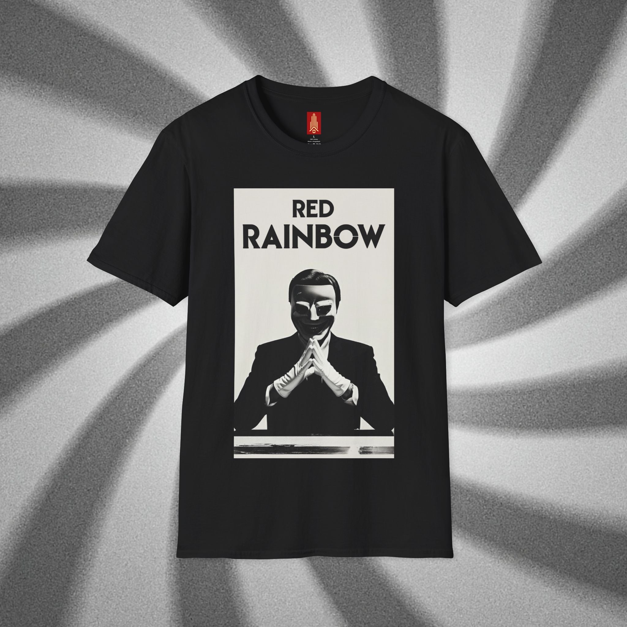 Red Rainbow T-Shirt (Noir)