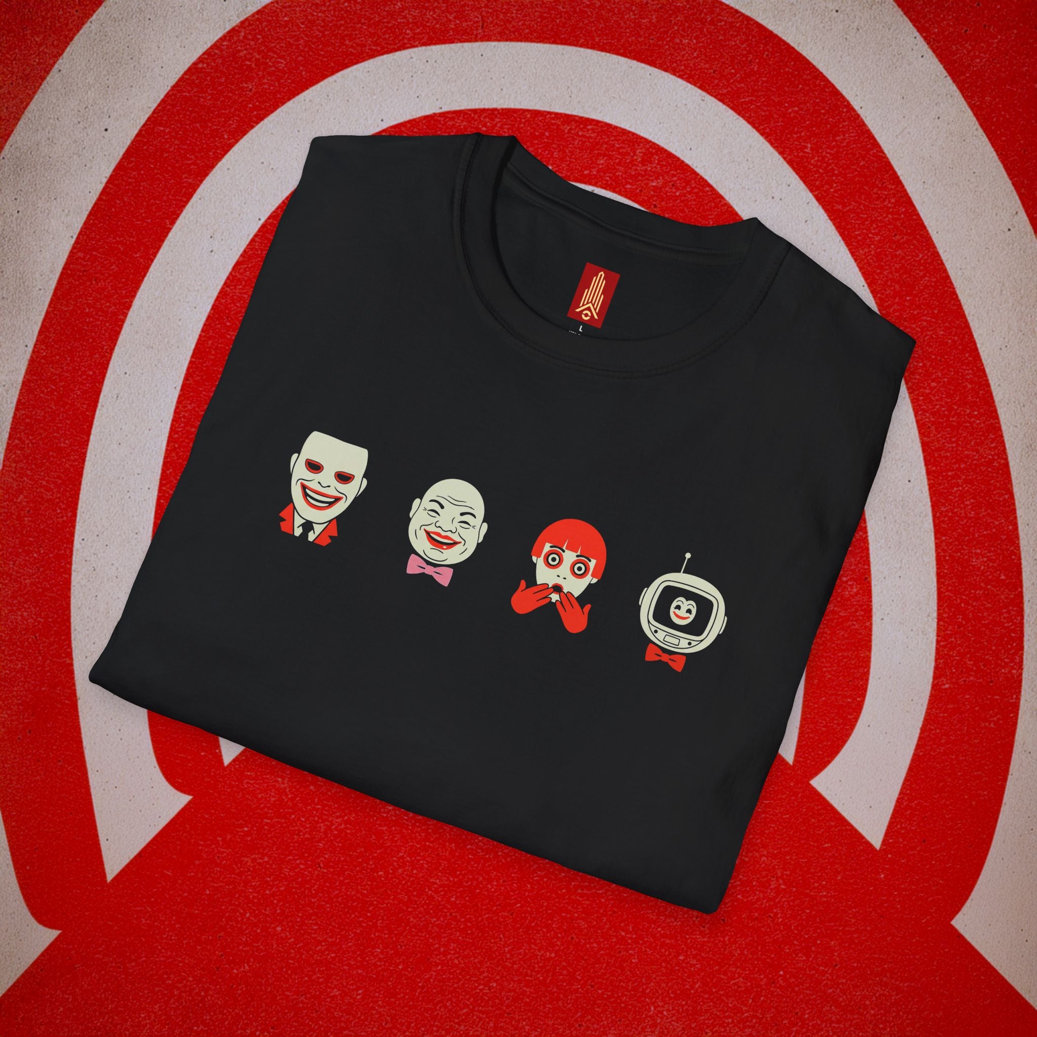 Red Rainbow Character Shirt