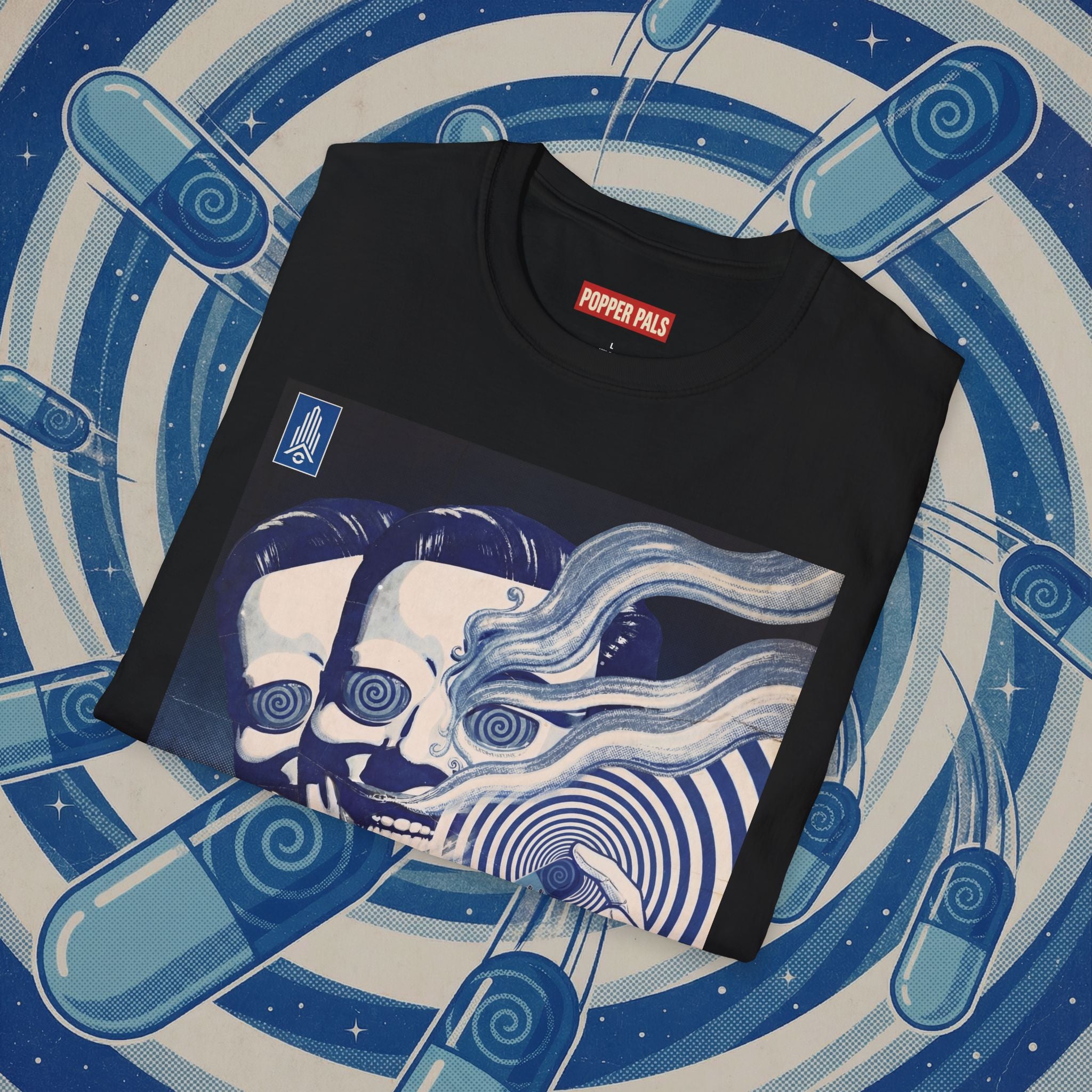 Blue Neptune Popper Pals T-Shirt