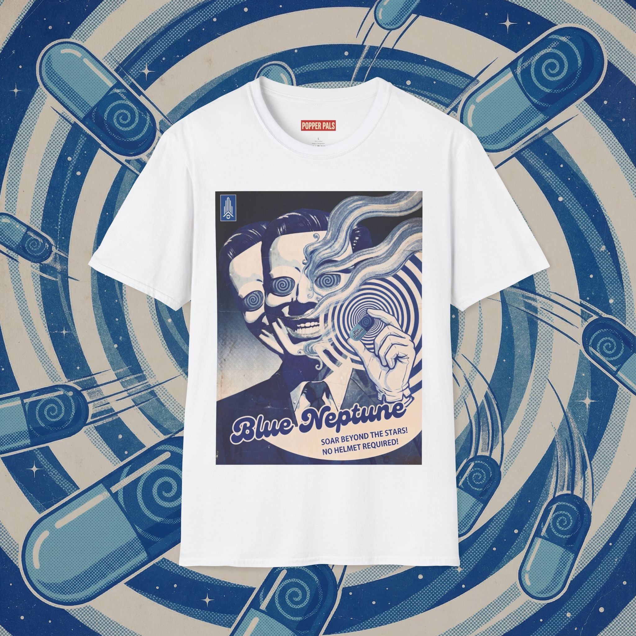 Blue Neptune Popper Pals T-Shirt