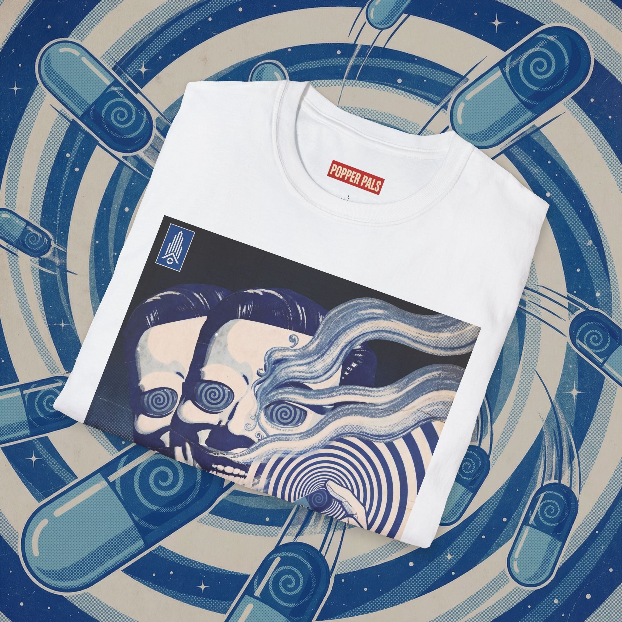 Blue Neptune Popper Pals T-Shirt